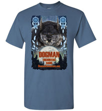 Men's Dogman Encounters Pathfinder Collection T-Shirt (design 1, with ripped border) - Dogman Encounters