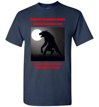 Men's Dogman Encounters Stalker Collection T-Shirt (red font) - Dogman Encounters