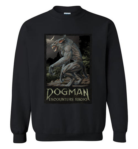 Dogman Encounters Legends Collection Crew Neck Sweatshirt (design 2)
