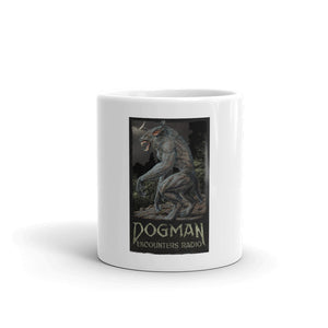 Dogman Encounters Legends Collection White Mug (design 2)