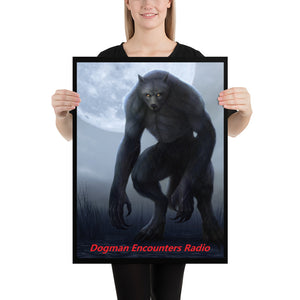 Dogman Encounters Nocturnal Collection 18"x24" Poster
