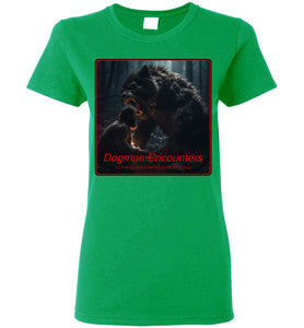 Ladies Dogman Encounters Bearwolf Collection T-Shirt