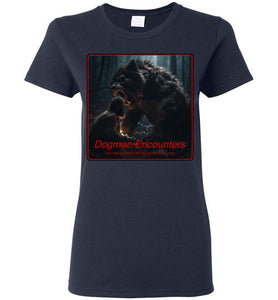 Ladies Dogman Encounters Bearwolf Collection T-Shirt