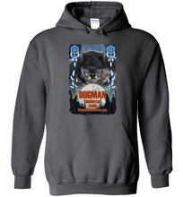 Dogman Encounters Pathfinder Collection Hooded Sweatshirt (design 1, with ripped border) - Dogman Encounters