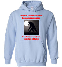 Dogman Encounters Stalker Collection Hooded Sweatshirt (red font) - Dogman Encounters