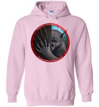 Dogman Encounters Rogue Collection Hooded Sweatshirt (red border with white font) - Dogman Encounters