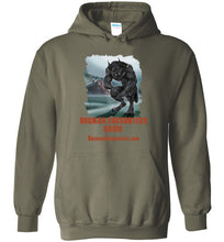 Dogman Encounters Episode 137 Collection Hooded Sweatshirt (vertical design) - Dogman Encounters