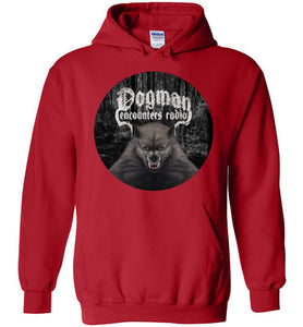 Dogman Encounters Canis Hominis Collection (round) Hooded Sweatshirt