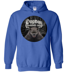 Dogman Encounters Canis Hominis Collection (round) Hooded Sweatshirt