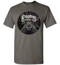 Men's Dogman Encounters Canis Hominis Collection (round design) T-Shirt