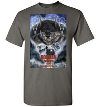 Men's Dogman Encounters Pathfinder Collection T-Shirt (design 2, with straight border) - Dogman Encounters