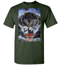 Men's Dogman Encounters Pathfinder Collection T-Shirt (design 2, with straight border) - Dogman Encounters