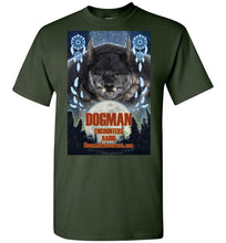 Men's Dogman Encounters Pathfinder Collection T-Shirt (design 1, with straight border) - Dogman Encounters