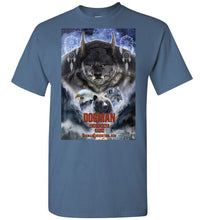 Men's Dogman Encounters Pathfinder Collection T-Shirt (design 2, with straight border) - Dogman Encounters