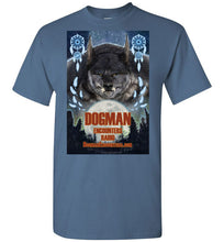 Men's Dogman Encounters Pathfinder Collection T-Shirt (design 1, with straight border) - Dogman Encounters