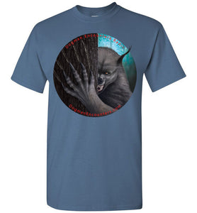 Men's Dogman Encounters Rogue Collection T-Shirt (round with no border) - Dogman Encounters