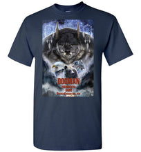 Men's Dogman Encounters Pathfinder Collection T-Shirt (design 2, with straight border) - Dogman Encounters