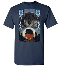 Men's Dogman Encounters Pathfinder Collection T-Shirt (design 3, with ripped border) - Dogman Encounters