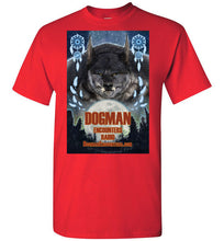 Men's Dogman Encounters Pathfinder Collection T-Shirt (design 1, with straight border) - Dogman Encounters