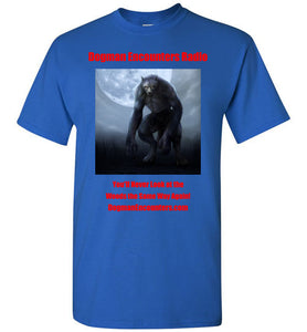 Men's Dogman Encounters Nocturnal Collection T-Shirt (red font) - Dogman Encounters