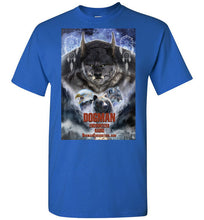 Men's Dogman Encounters Pathfinder Collection T-Shirt (design 2, with straight border) - Dogman Encounters