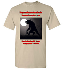 Men's Dogman Encounters Stalker Collection T-Shirt (red/black font) - Dogman Encounters