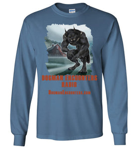 Men's Dogman Encounters Episode 137 Collection Long Sleeve T-Shirt (vertical design) - Dogman Encounters