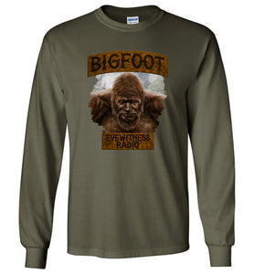 Men's Bigfoot Eyewitness High Sierra Collection Long Sleeve T-Shirt (Round)