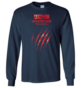 Men's Dogman Encounters Clawed Collection Long Sleeve T-Shirt