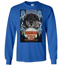 Men's Dogman Encounters Pathfinder Collection Long Sleeve T-Shirt (design 1, with straight border) - Dogman Encounters