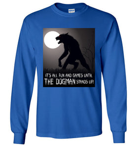 Men's Dogman Encounters Stand Collection Long Sleeve T-Shirt