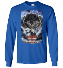 Men's Dogman Encounters Pathfinder Collection Long Sleeve T-Shirt (design 2, with ripped border) - Dogman Encounters