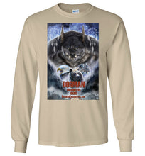 Men's Dogman Encounters Pathfinder Collection Long Sleeve T-Shirt (design 2, with straight border) - Dogman Encounters