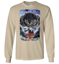 Men's Dogman Encounters Pathfinder Collection Long Sleeve T-Shirt (design 2, with ripped border) - Dogman Encounters