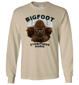 Men's Bigfoot Eyewitness Deep Woods Collection Long Sleeve T-Shirt (Round)