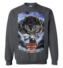 Dogman Encounters Pathfinder Collection Crew Neck Sweatshirt (design 2, with ripped Border) - Dogman Encounters