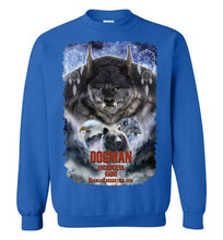 Dogman Encounters Pathfinder Collection Crew Neck Sweatshirt (design 2, with ripped Border) - Dogman Encounters