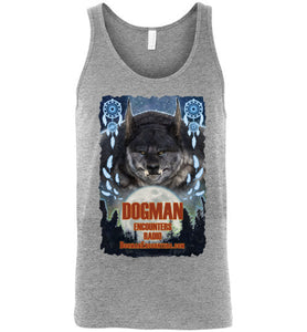 Men's Dogman Encounters Pathfinder Collection Tank Top (design 1, with ripped border) - Dogman Encounters