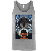 Men's Dogman Encounters Pathfinder Collection Tank Top (design 3, with straight border) - Dogman Encounters