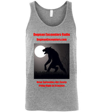 Men's Dogman Encounters Stalker Collection Tank Top (red font) - Dogman Encounters