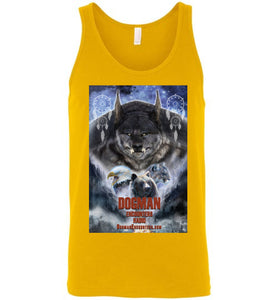 Men's Dogman Encounters Pathfinder Collection Tank Top (design 2, with straight border) - Dogman Encounters