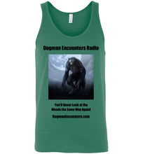 Men's Dogman Encounters Nocturnal Collection Tank Top (black font) - Dogman Encounters