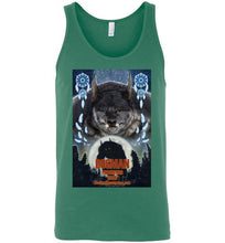 Men's Dogman Encounters Pathfinder Collection Tank Top (design 3, with straight border) - Dogman Encounters