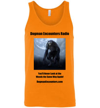 Men's Dogman Encounters Nocturnal Collection Tank Top (black font) - Dogman Encounters