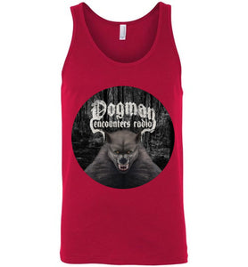 Men's Dogman Encounters Canis Hominis Collection (round) Tank Top