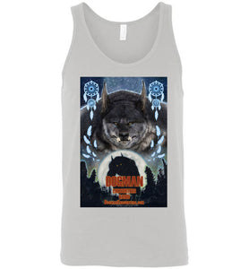 Men's Dogman Encounters Pathfinder Collection Tank Top (design 3, with straight border) - Dogman Encounters