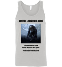 Men's Dogman Encounters Nocturnal Collection Tank Top (black font) - Dogman Encounters