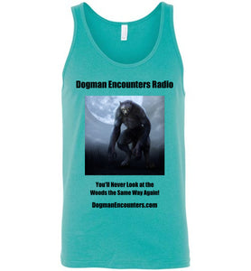 Men's Dogman Encounters Nocturnal Collection Tank Top (black font) - Dogman Encounters