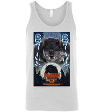 Men's Dogman Encounters Pathfinder Collection Tank Top (design 3, with straight border) - Dogman Encounters