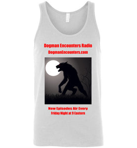 Men's Dogman Encounters Stalker Collection Tank Top (red font) - Dogman Encounters